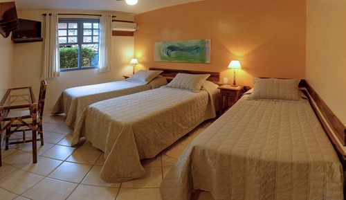 Standard Double Room, Multiple Beds, Non Smoking, Garden View