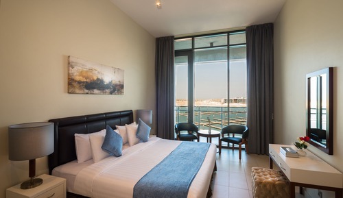 Executive Suite, 3 Bedrooms, Balcony, Marina View