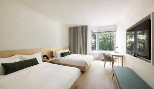 Standard Room, 2 Queen Beds, Mountain View