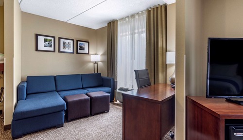 Suite, 1 Queen Bed with Sofa bed, Accessible, Non Smoking
