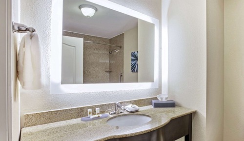 Studio Suite, 1 King Bed, Accessible, Smoking (Mobility,Hearing,Tub w/Grab Bars)