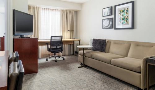 Suite, 1 King Bed with Sofa bed