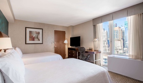 Room, 2 Double Beds, Accessible, Bathtub (Mobility)