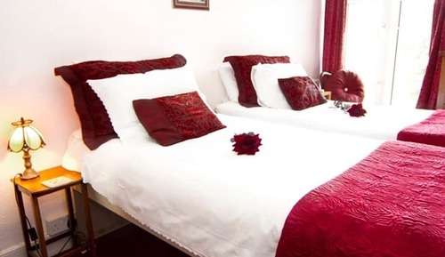 Double or Twin Room, Private Bathroom (Red Room )