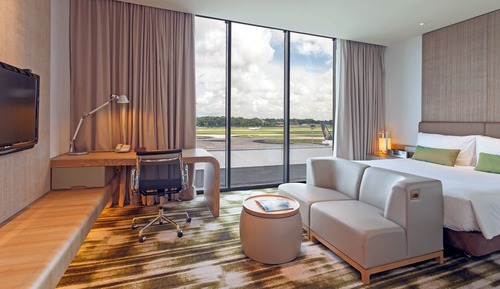 Standard Room, 1 King Bed (Runway View)