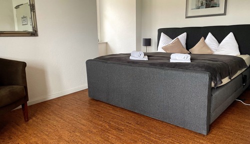Basic Double Room, Ensuite, River View (Forsthaus 13)
