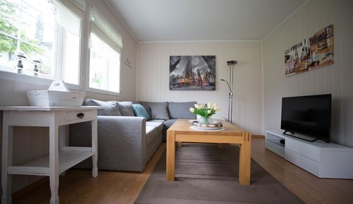 Superior Apartment, 1 Queen Bed with Sofa bed, Non Smoking, Garden View