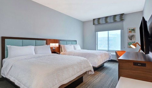 Room, 2 Queen Beds, Refrigerator