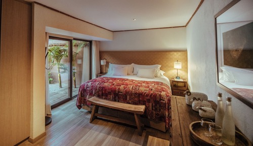 Standard Double Room, 1 King Bed, Patio
