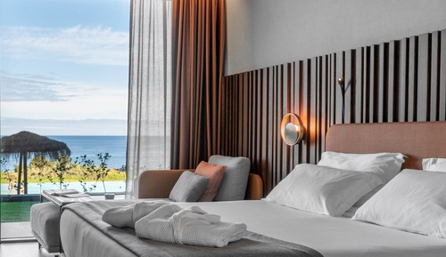 Double Room, 1 King Bed, Sea View