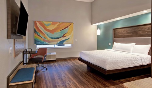 Room, 1 King Bed, Accessible, Bathtub (Hearing)