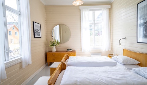 Economy Double Room, Shared Bathroom, Mountain View (Noise may occur from road)