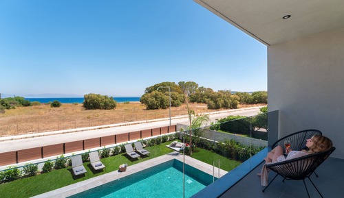 Family Villa, 4 Bedrooms, Heated Private Pool, Sea View