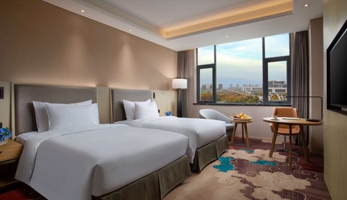 Deluxe Room, 2 Double Beds, Non Smoking