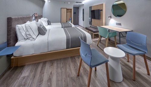 Superior Room, 2 Double Beds, Ocean View