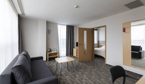Comfort Studio Suite, 1 King Bed with Sofa bed, Non Smoking