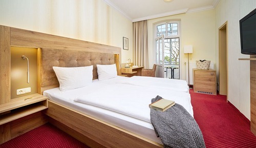 Doppelzimmer  mit Balkon Meerseite