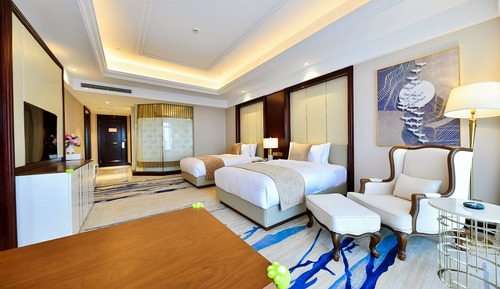 Deluxe City View Twin Room