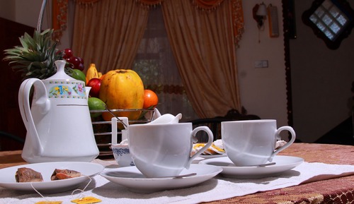 Deluxe Quadruple Room, 2 Double Beds, Mountain View