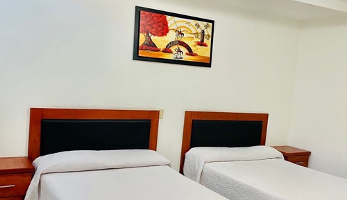 Basic Double Room, 2 Double Beds