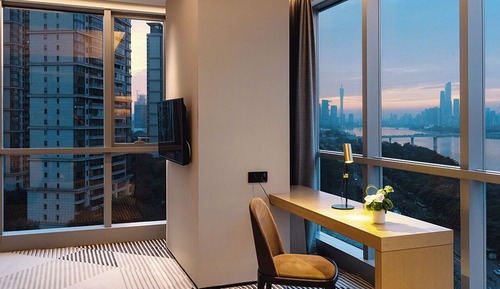 Deluxe King Bed Room with Tower View