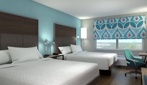 Room, 2 Queen Beds, Accessible, Bathtub (Mobility & Hearing)