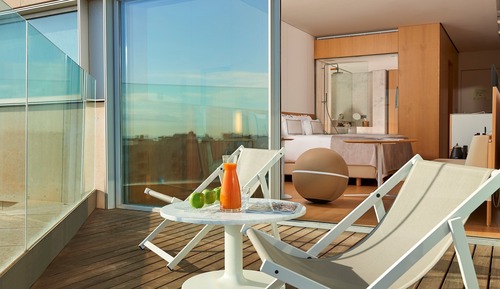 The Level, Double Room, Terrace