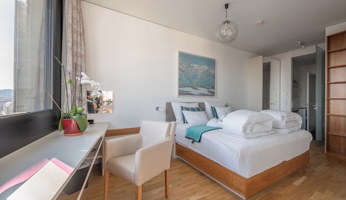 Sun View, Rooftop Apartment with Sauna