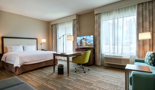 Studio, 1 King Bed, Accessible, Non Smoking (Rollin Shower)