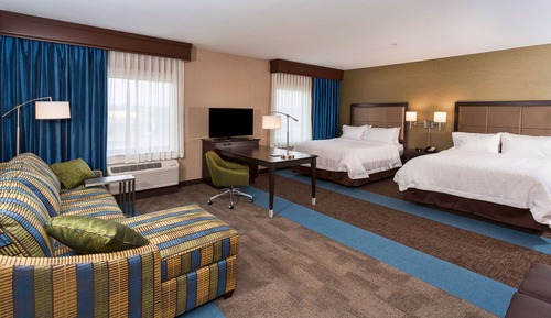 Room, 2 Queen Beds, Non Smoking, Refrigerator & Microwave (Wet Bar)