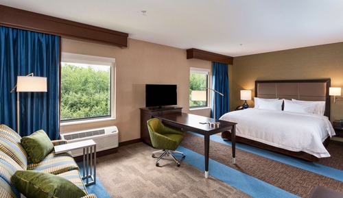 Studio, 1 King Bed, with Sofa Bed, Accessible (Hearing)