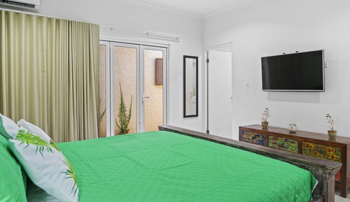 Deluxe Apartment, 1 Bedroom, Kitchen, Poolside
