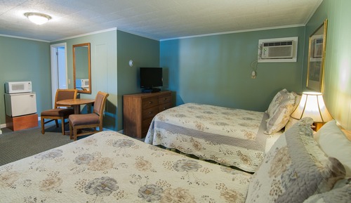 Double Room, 2 Double Beds, Mountain View