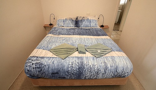 2 Bedroom Unit (1 Queen and 1 Triple Bunk Beds)