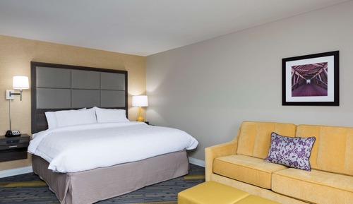 Room, 1 King Bed with Sofa bed, Non Smoking, Refrigerator & Microwave