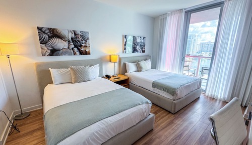 Luxury Studio, Balcony