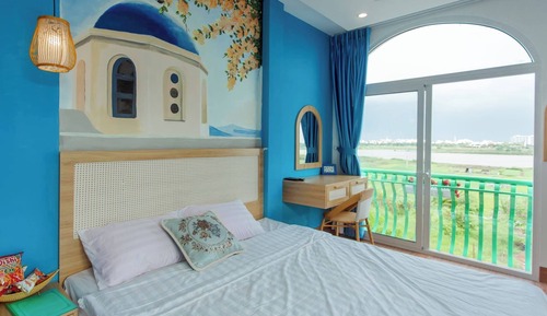 Deluxe Double Room, Balcony, City View