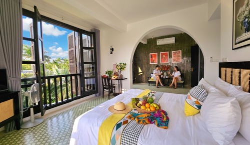 Deluxe Double Room, Balcony, Courtyard View