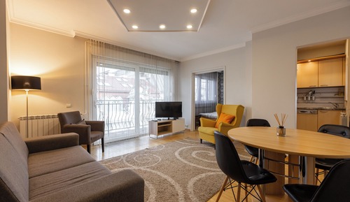 Apartment, Balcony, City View