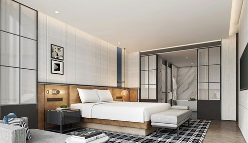 Superior Room, 1 King Bed, City View