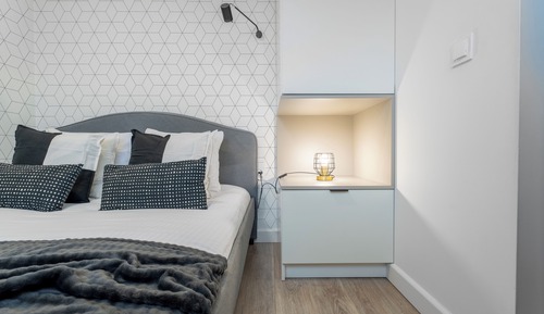 Apartment, Balcony, City View