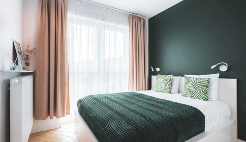 Apartment, Balcony, Courtyard View