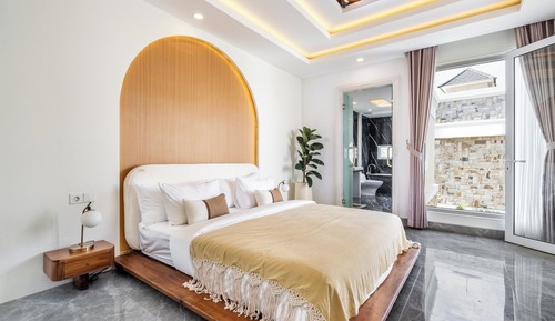 Deluxe Villa, 2 Bedrooms, Balcony, Pool View