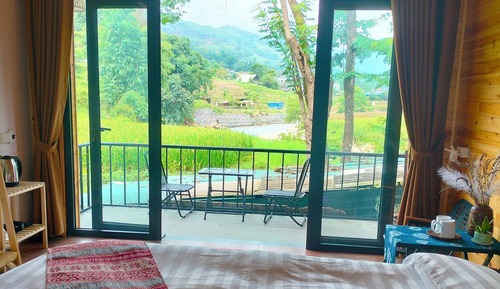 Double Room, Patio, River View