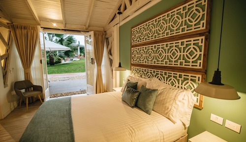Standard Double Room, 1 Queen Bed, Pool View (First Level)