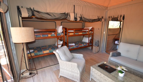 Luxury King Eco Tent with Ensuite