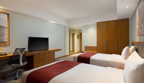 Standard Room, 2 Twin Beds, City View