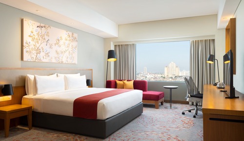 Standard Room, 1 King Bed, Accessible, City View