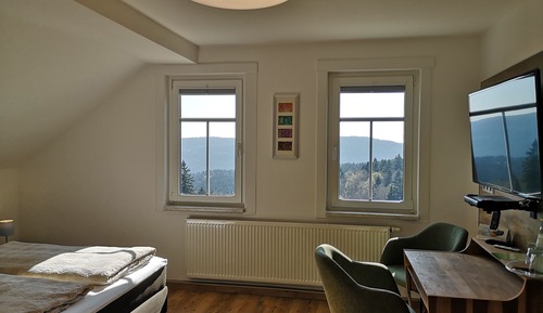 Deluxe Double Room, Private Bathroom, Mountain View