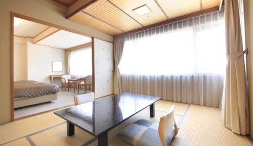 Japanese & Western Room (8Tatami and Twin), City View